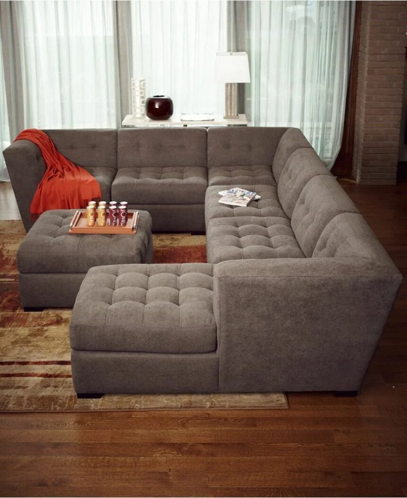 П-образный диван corner sofa