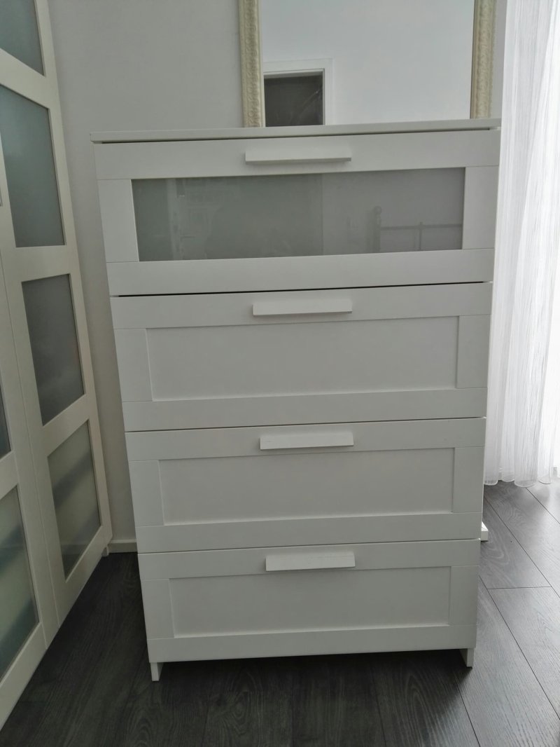 Комод ikea бримнэс белый