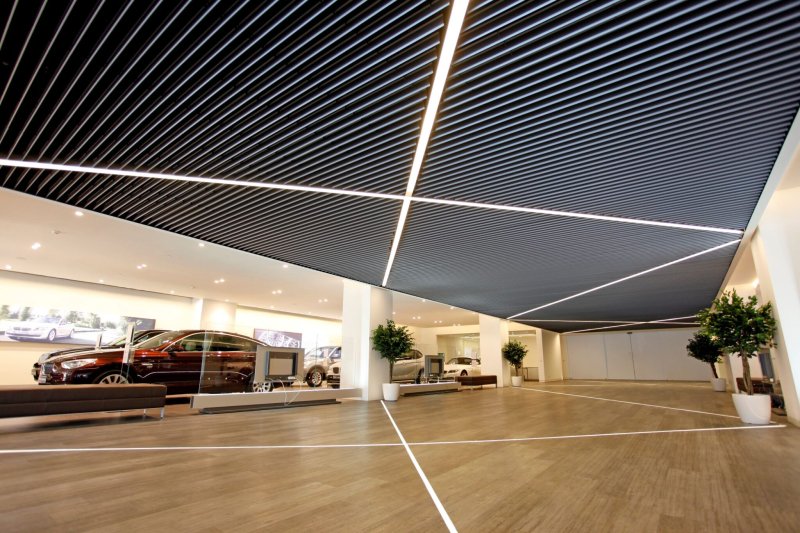Hunter douglas реечный потолок