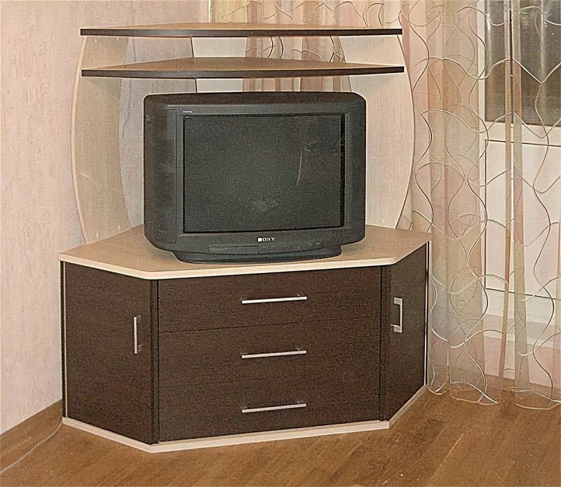 Угловая тумба под телевизор