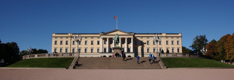 Осло королевский дворец