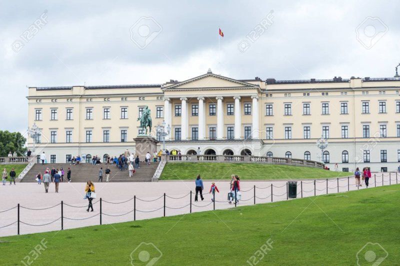 Королевский дворец осло норвегия