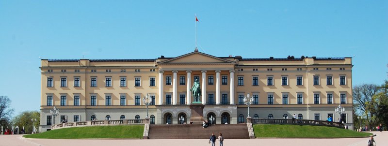 Королевский дворец в норвегии