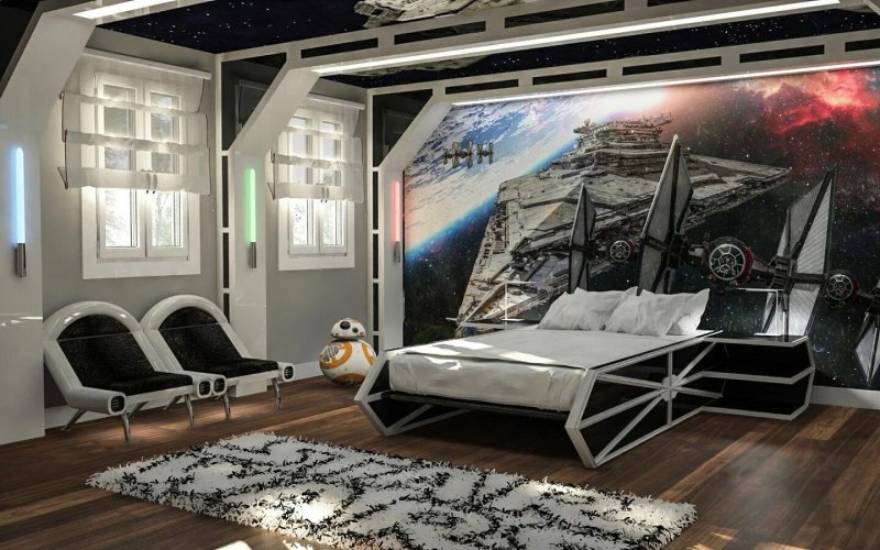 Интерьер в стиле star wars