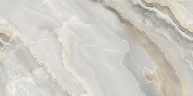 Керамогранит ava onice iride argento lapp rett