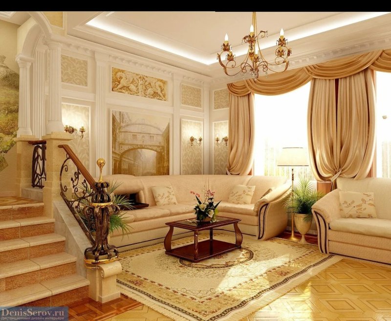 Красивые классические интерьеры