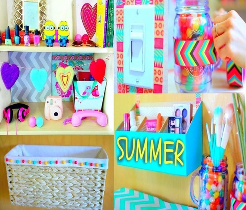 Летний декор комнаты diy