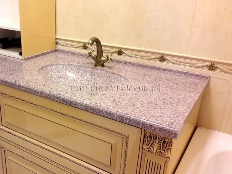 Столешница для кухни из искусственного камня
