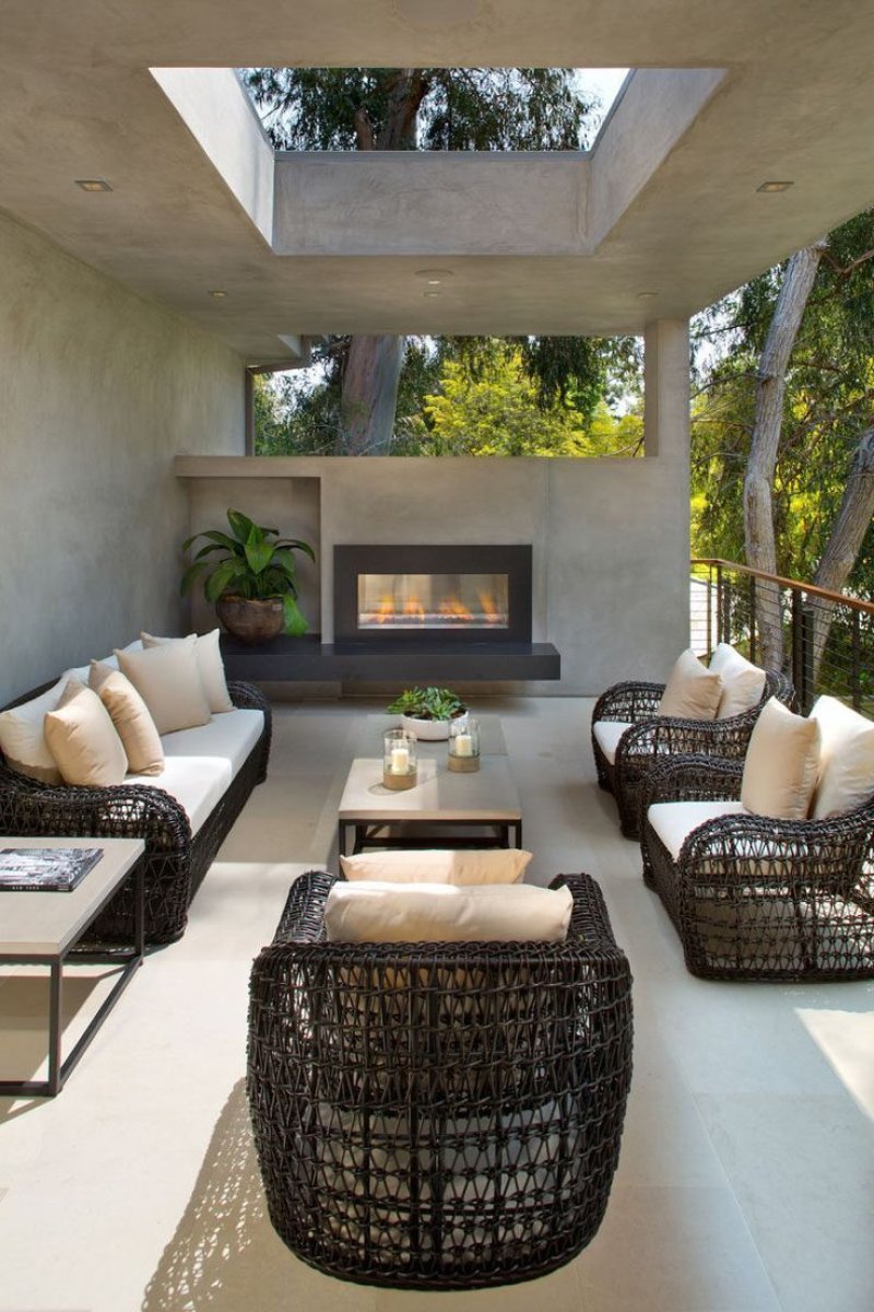 Outdoor living space