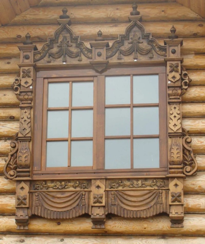 Деревянные наличники на окна