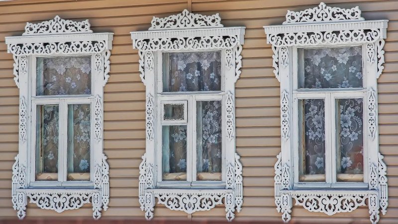 Резные наличники на окна