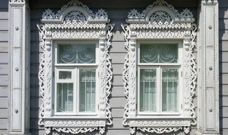 Пропильная резьба наличники
