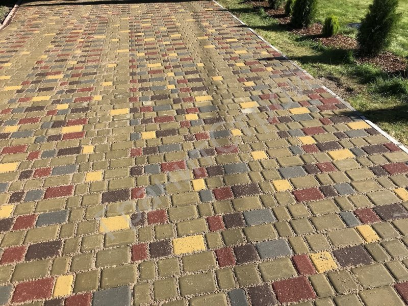 Брусчатка тротуарная старый город