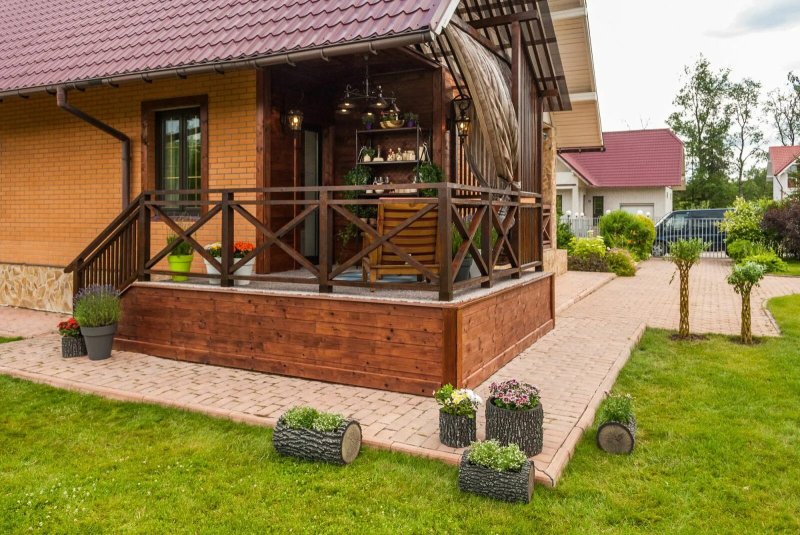 Терраса частного дома