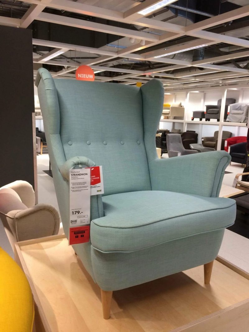 Кресло strandmon ikea