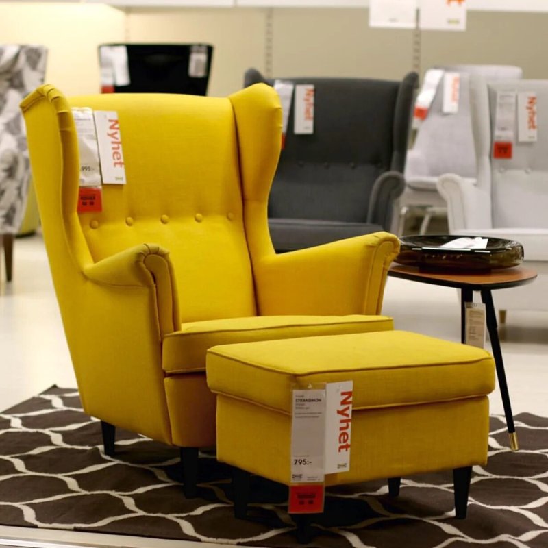 Кресло strandmon ikea