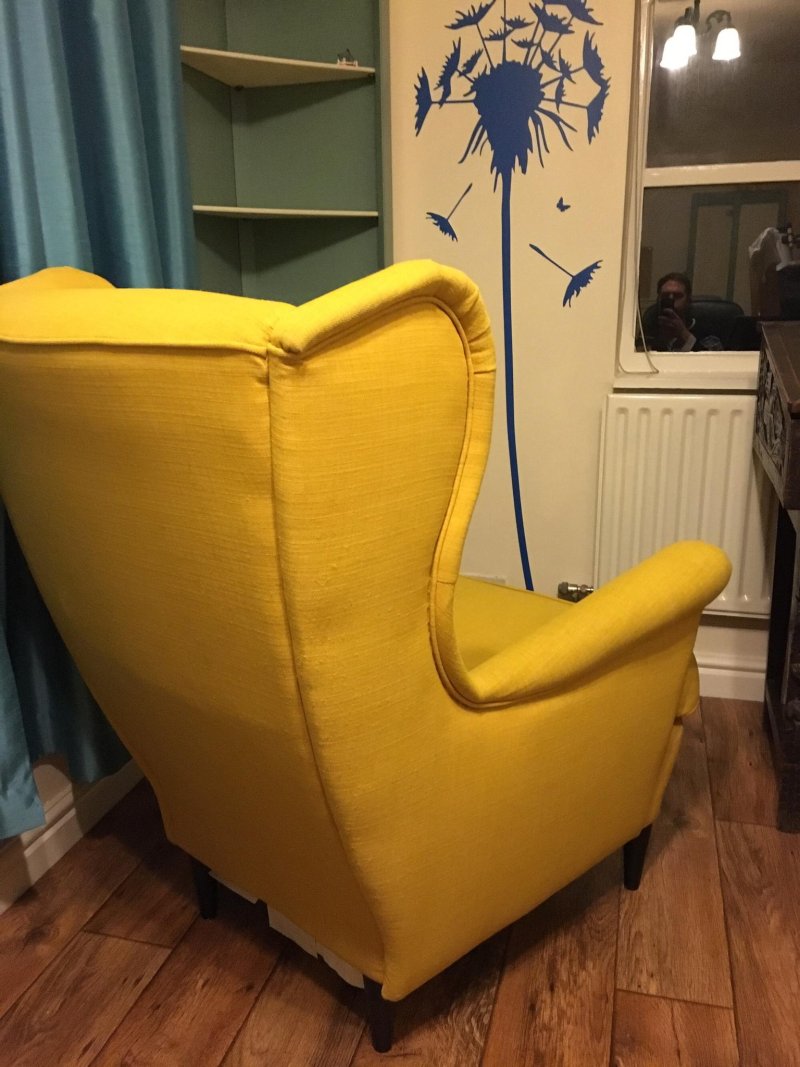 Кресло strandmon ikea