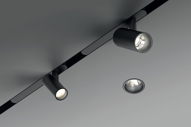 Трековый светильник artemide vector magnetic