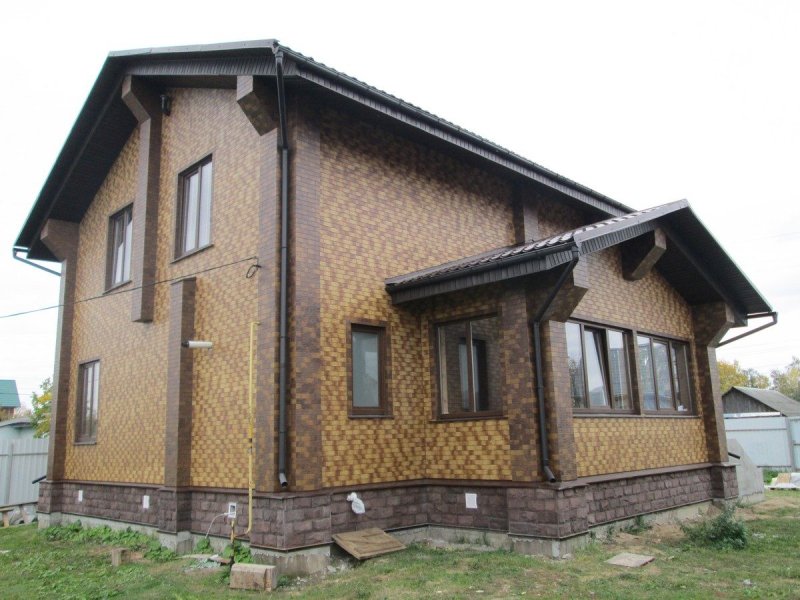 Отделка фасадов каркасных домов