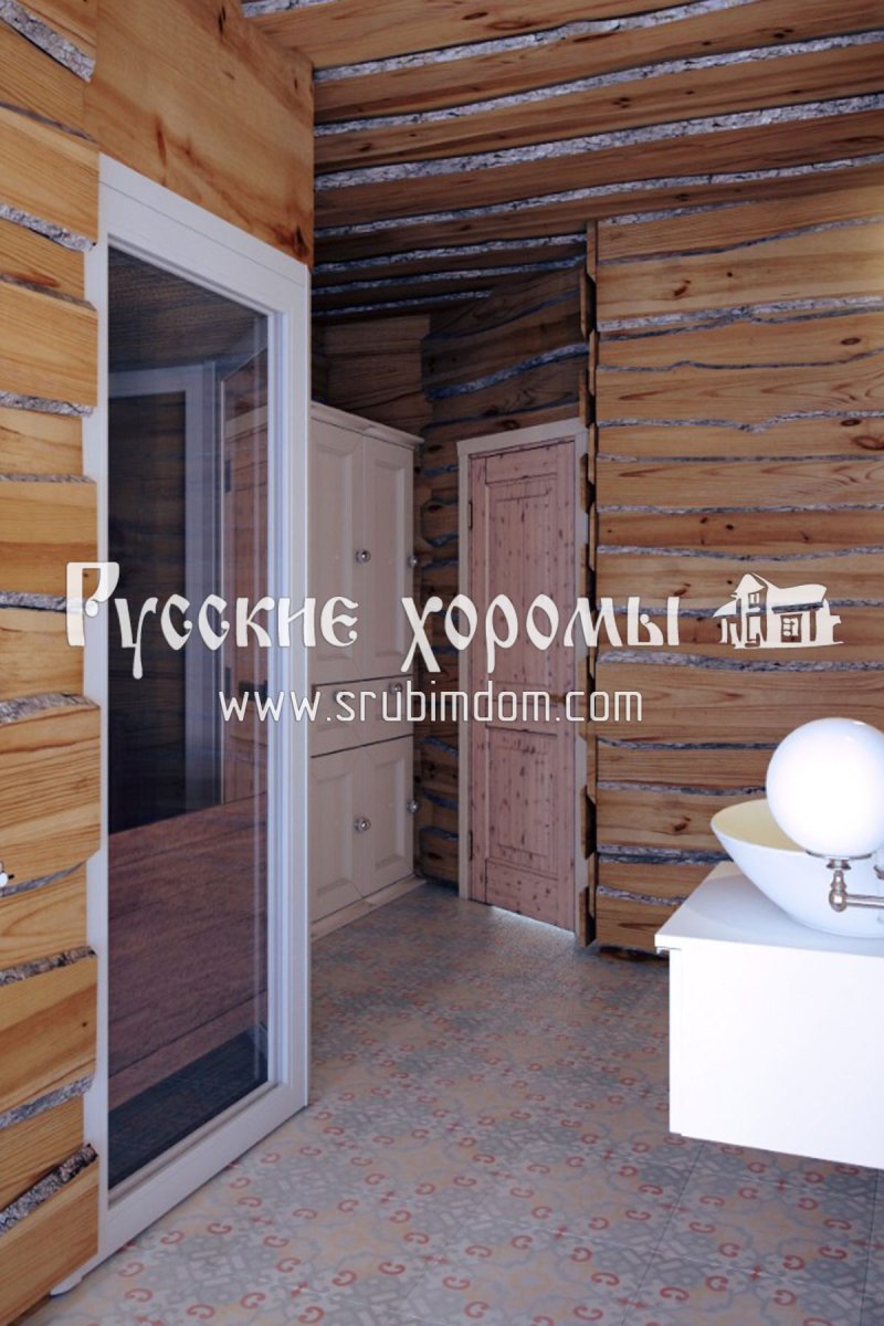 Отделка необрезной доской