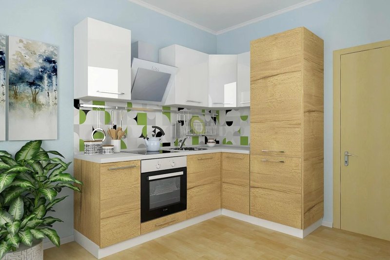 Кухня амика белая хофф