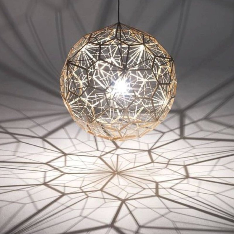 Люстра tom dixon etch web