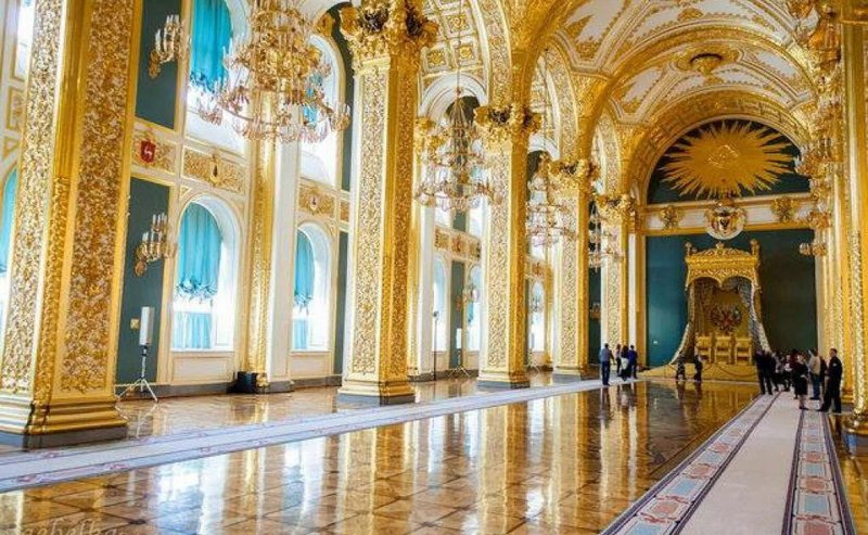 Большой кремлёвский дворец московский кремль