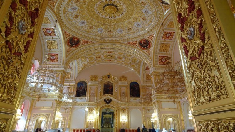 Александровский зал большого кремлевского дворца