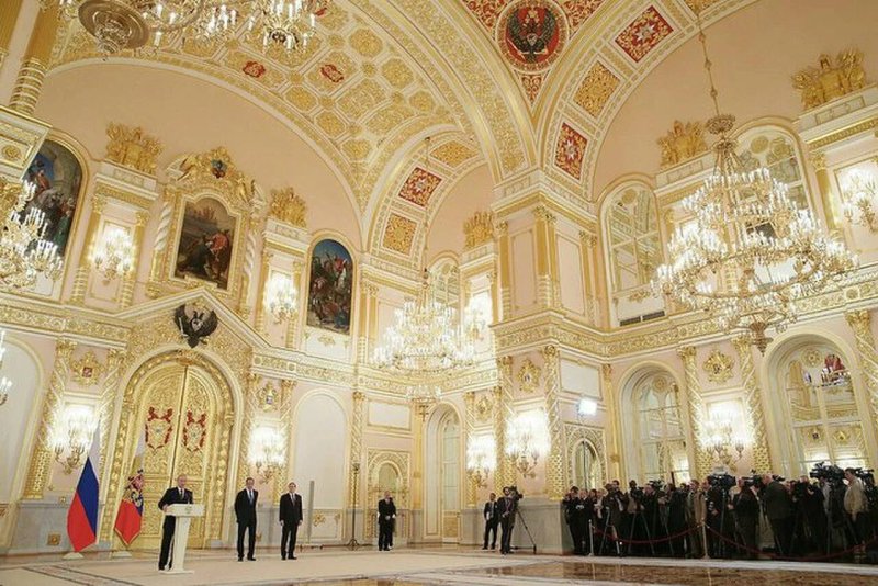 Александровский зал большого кремлевского дворца