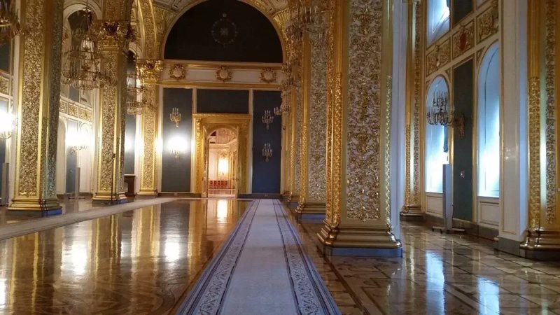 Андреевский зал большого кремлевского дворца