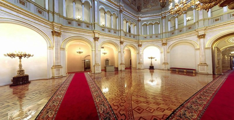 Владимирский зал большого кремлевского дворца