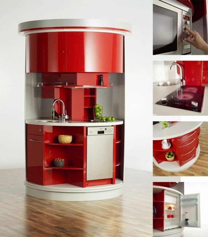Вращающаяся кухня circle kitchen