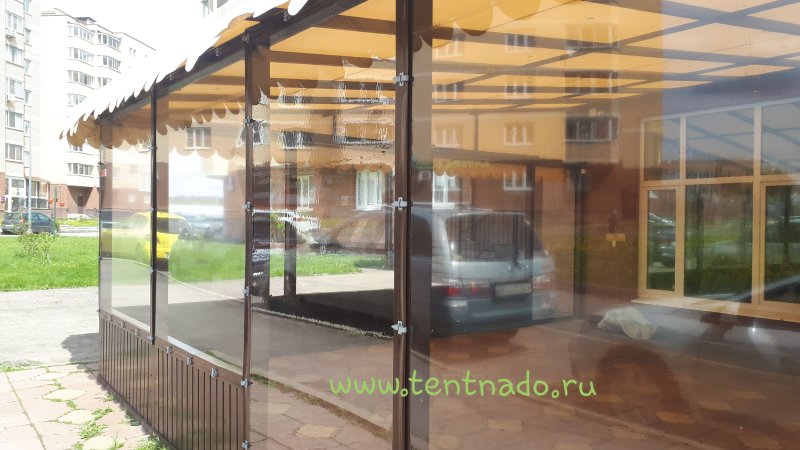Мягкие окна для беседки