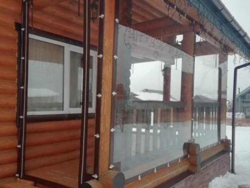 Мягкие окна для веранды