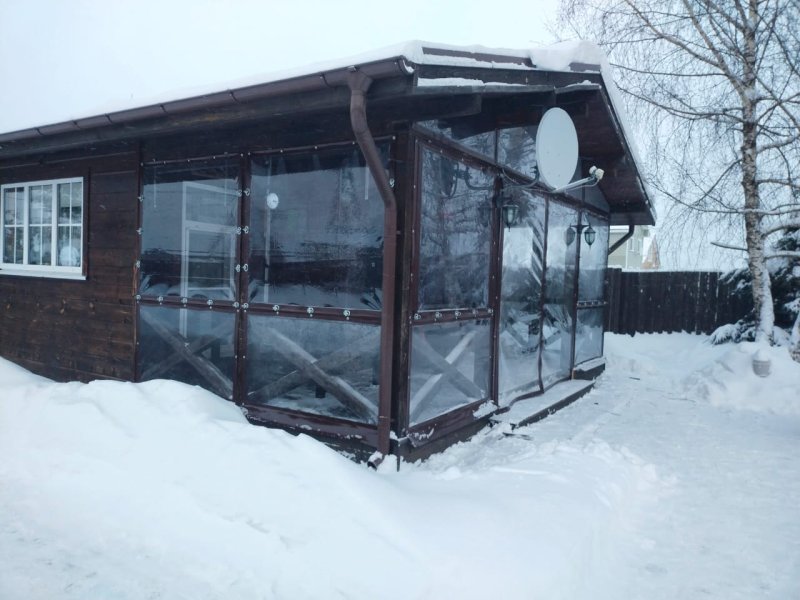 Мягкие окна для беседки