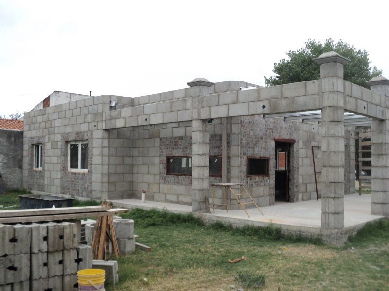 Дом из газобетонных блоков