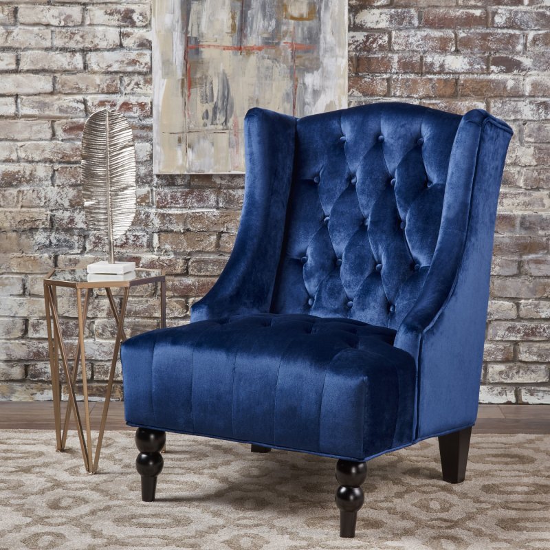 Кресло accent velvet chair