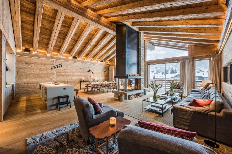 Luxury alpine chalet