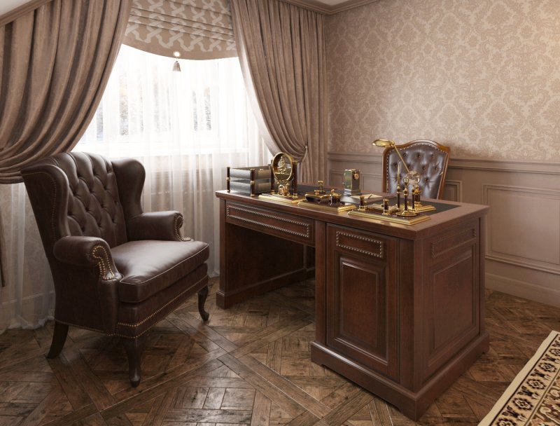 Кабинет сталинский ампир