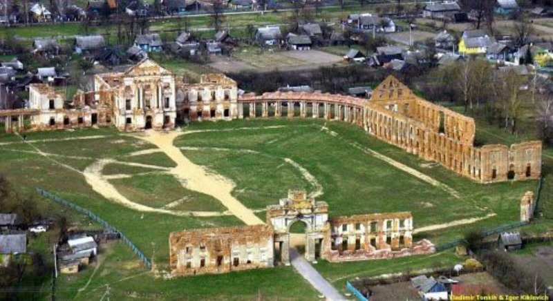 Дворцовый комплекс сапег в ружанах беларусь