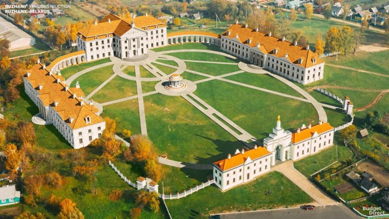 Дворцовый комплекс сапег в ружанах беларусь