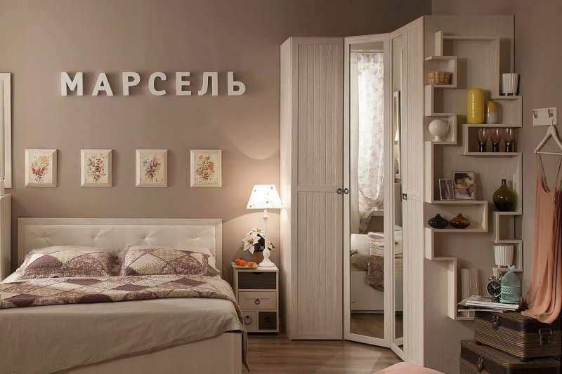 Спальня шерлок ясень анкор светлый