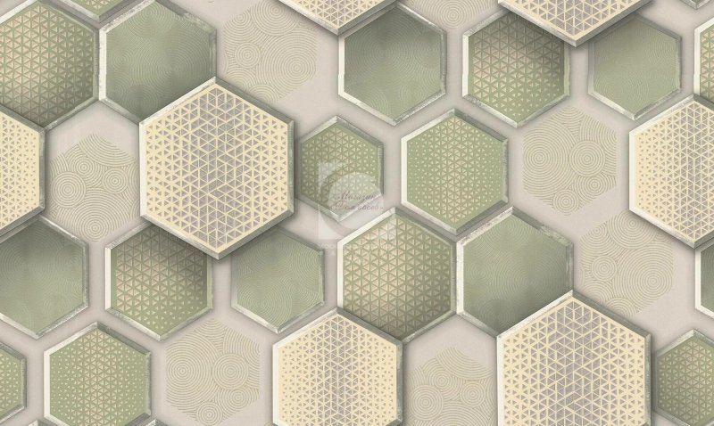 Обои соты виниловые