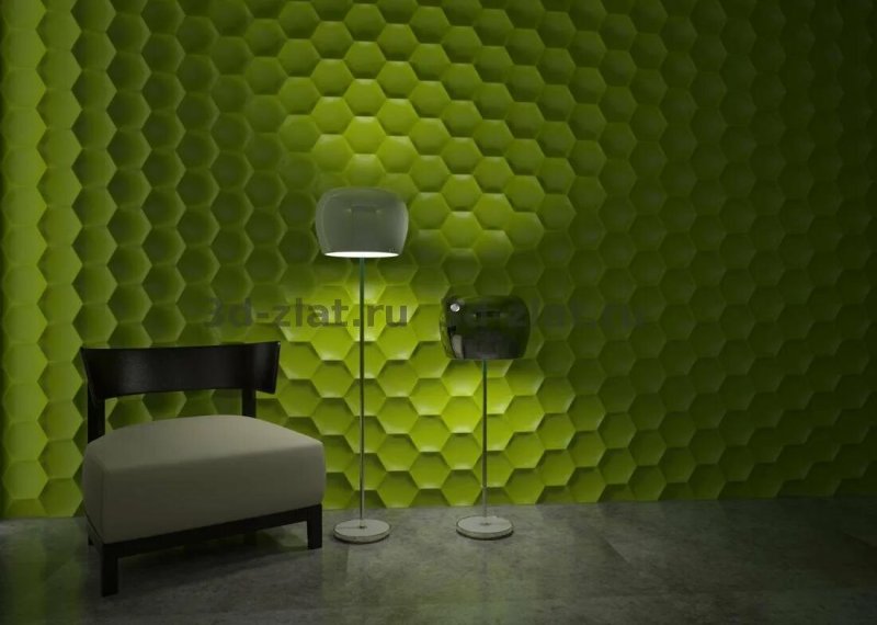 Гипсовые 3d панели makao