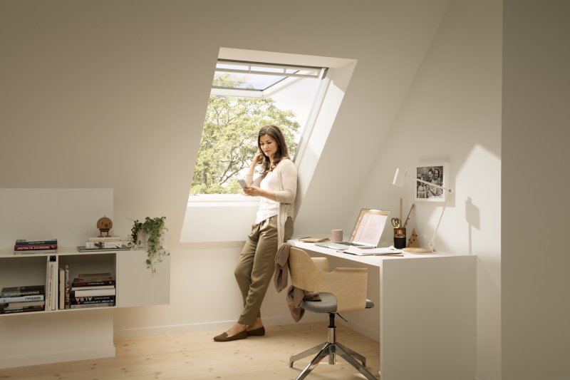 Мансардное окно velux