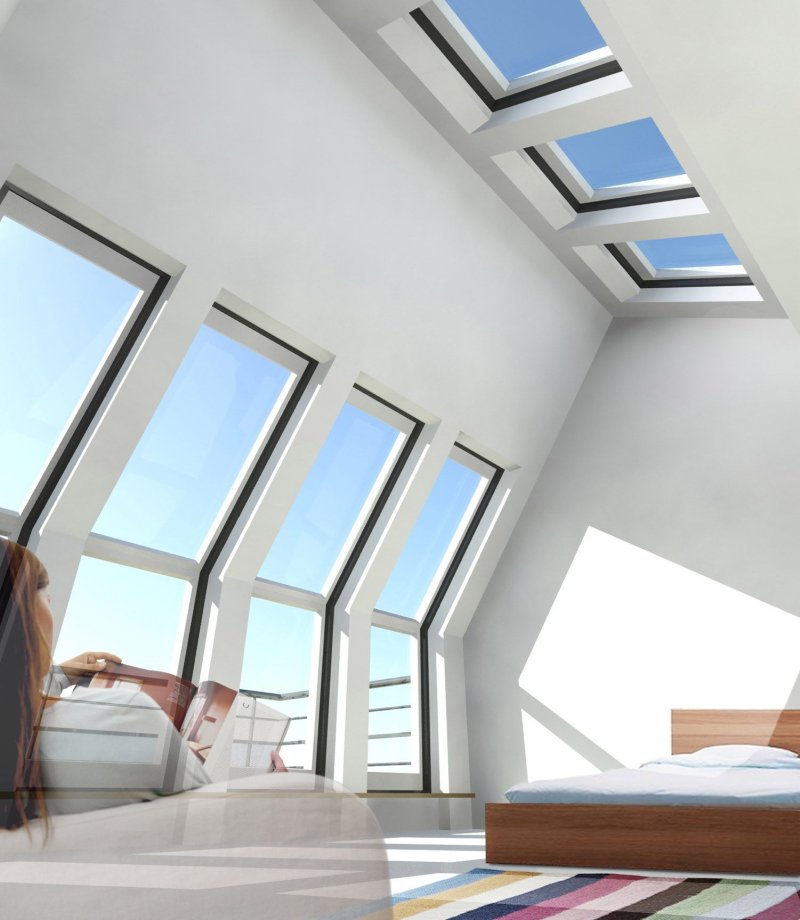 Мансардное окно velux