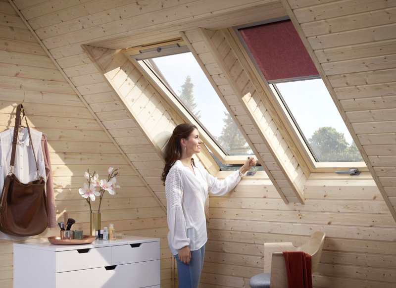 Мансардное окно velux