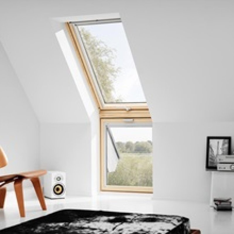 Мансардное окно velux