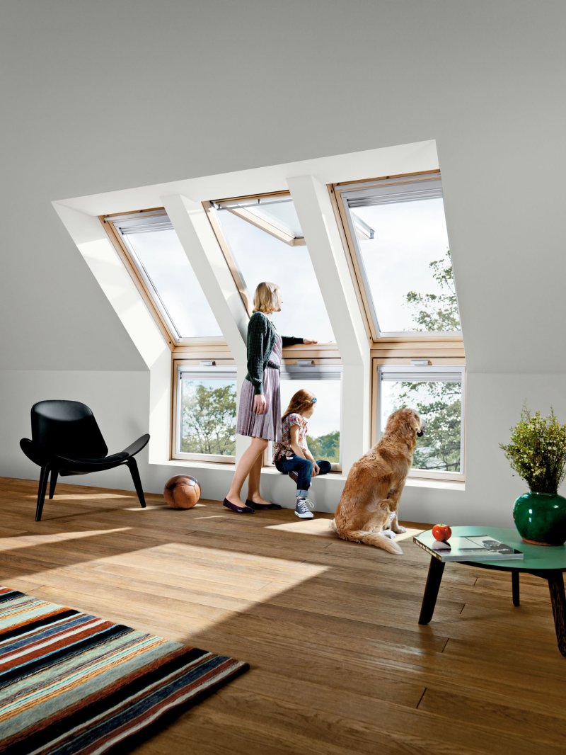 Мансардное окно velux