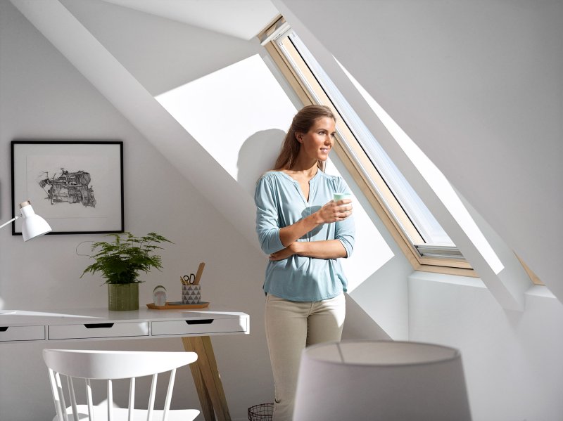 Мансардное окно velux